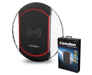 Camelion Fast USB Wireless Charger | CAWC001 - Black/Clear