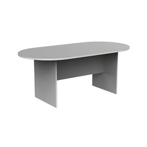 CeVello 1800 x 900mm White Oval Meeting Table