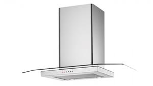 Chef 900mm Flat Glass and Stainless Steel Canopy Rangehood
