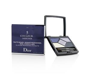 Christian Dior 5 Color Designer All In One Professional Eye Palette - No. 208 Navy Design 5.7g/0.2oz