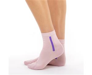 Chusette Fashion Mercerized Cotton Long Socks - Pink