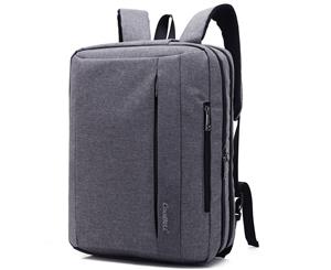 CoolBELL 15.6 Inches Convertible Laptop Backpack-New grey