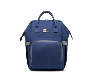 CoolBELL Diaper Bag Backpack Waterproof Nappy Bag-Blue