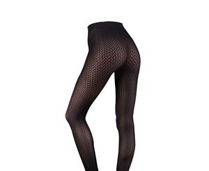 Couture Womens/Ladies Ultimates Tights (1 Pair) (Barely Black - Alexandra) - LW399