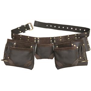 Craftright 12 Pockets Leather Tool Belt