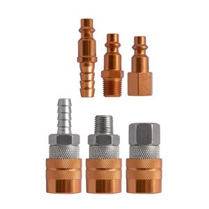 Craftright 6 Piece Charge Air Style Fittings Set