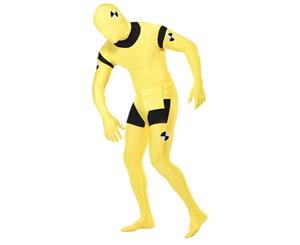 Crash Dummy Skin Suit Adult Costume