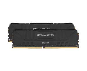 Crucial Ballistix 16GB Kit (8GBx2) Black DDR4 2666 MT/s (PC4-21300) CL16 SR x8 Unbuffered DIMM 288pin For Intel and AMD Ryzen Platforms