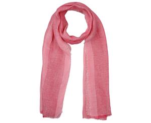 Cruciani Linen Scarf - Red Marle