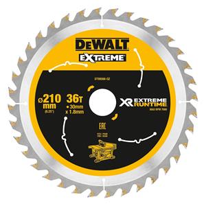 DeWALT 210mm 36T Extreme Runtime Table Saw Blade