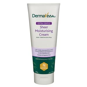 DermaVeen Extra Gentle Sheer Moisturising Cream 200g