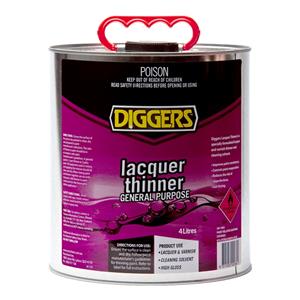 Diggers 4L General Purpose Lacquer Thinner