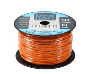 DigiHaus Home Theatre Premium In-Wall Speaker Cable - 14AWG - 50m - Fire Rated