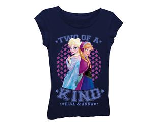 Disney Frozen Two Of A Kind Girls 7-16 Tee Shirt