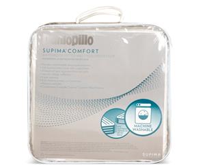 Dunlopillo Supima Comfort Waterproof Fitted Mattress Protector - White