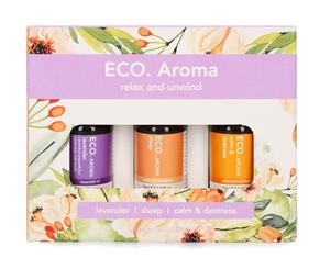 ECO. Aroma Trio Relax & Unwind Essential Oils 10mL