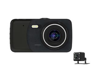 EE600 Dash Cam Dual Camera Reversing Recorder Car DVR Video 170 FHD 1080P 4" LCD