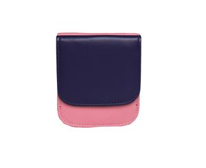 Eastern Counties Leather Womens/Ladies Allie Coin And Card Purse (Purple/Rose) - EL106