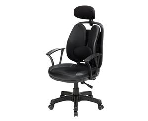 Ergonomic Korean Office Chair SUPERB BLACK