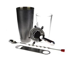 Essentials Black Boston Shaker Set With A Free Bar Blade