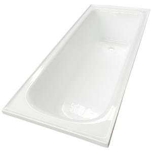 Estilo 1675 x 700 x 410mm White Acrylic Bath Tub