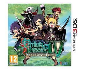 Etrian Odyssey IV (4 Four) Legends Of The Titan Game 3DS