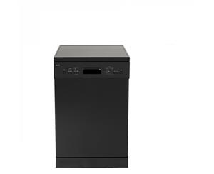 Euro Appliances Dishwasher 60cm Freestanding Black ED614BK