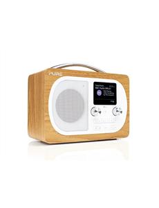 Evoke H4 Portable DAB/DAB+/FM Radio with Bluetooth - Oak
