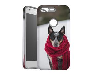 For Google Pixel Case Protective Back Cover A Cold Day for the Dog