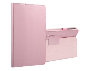 For Samsung Galaxy Tab A 8.0 SM-T380T385 CaseLychee Leather CoverPink