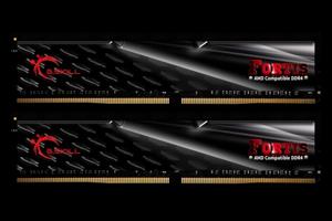 G.Skill FORTIS (F4-2400C15D-16GFT) 16GB Kit (8GBx2) DDR4 2400 AMD Ryzen Desktop RAM