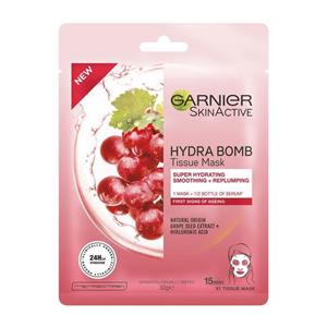 Garnier Hydrabomb Anti Ageing Grape Seed Extract + Hyaluronic Acid Face Mask
