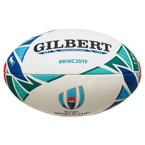 Gilbert Rugby World Cup Replica Rugby Ball - 10 inch