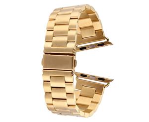 Gold For Apple Watch (38mm) Butterfly Stainless Steel Watch Strap