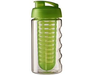 H2o Bop 500Ml Flip Lid Sport Bottle And Infuser (Transparent/Lime Green) - PF2853