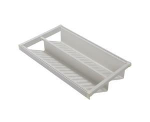 HEUGER Pull Out Shoe Rack for a 900mm Cabinet - White