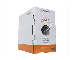 HIKVISION 305m Cat6 UTP Solid Networking Cable Roll Orange 250MHz 23AWGx4P Solid Copper