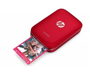 HP Sprocket Photo Printer - Red