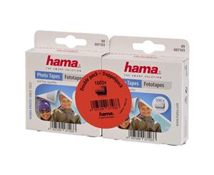 Hama Photo Tape Dispenser 2x500 tapes double pack