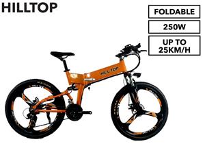 HillTop Mountain Flex Electric Bike - Orange