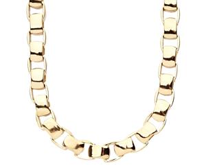 Hip Hop Bling BOLD BOX LINK CURB Chain - 10mm gold - Gold