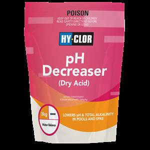 Hy-Clor 3kg Dry Acid pH Decreaser Soft Pack