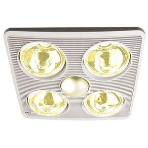 IXL Tastic Silhouette 3 In 1 Bathroom Heat Fan Light