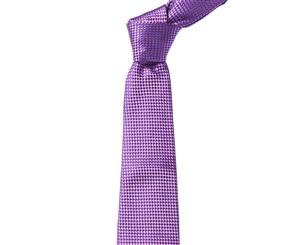 Ike Behar Purple Swirl Silk Tie