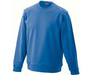 James And Nicholson Unisex Basic Sweatshirt (Blue) - FU397