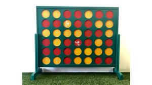 Jenjo Giant Four in a Row Green Game Set