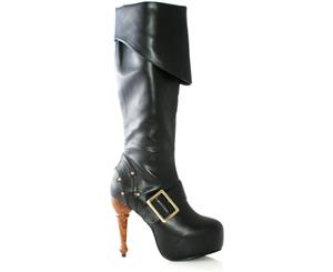 Jolly Rodger Pirate Wench Adult Boots