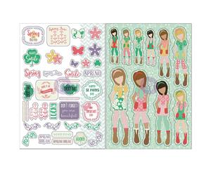 Julie Nutting Planner Monthly Stickers 2/Pkg-March