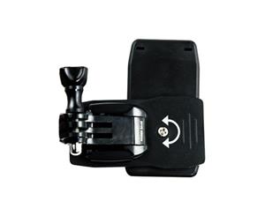 Kaiser Baas X Series Action Camera Backpack Mount Black 360 Pivot Recorder Bag Holder Accessory