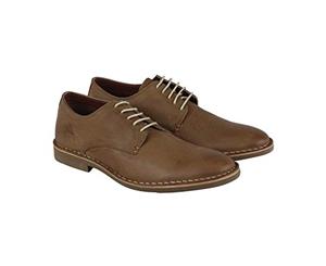 Kenneth Cole Reaction Mens En-Deer-ing Fabric Lace Up Casual Oxfords